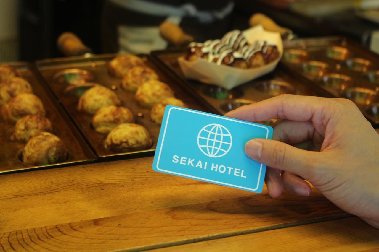 Sekai Hotel Fuji Osaka Bagian luar foto